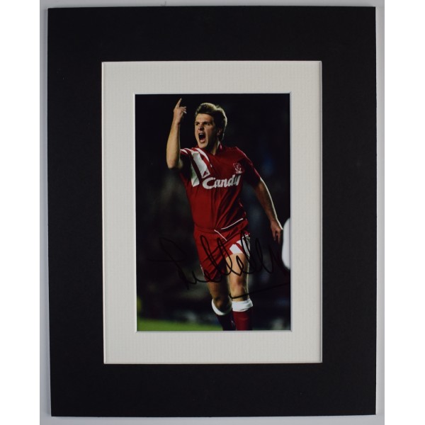 Jan Molby Signed Autograph 10x8 photo display Liverpool LFC Football COA AFTAL Perfect Gift Memorabilia	