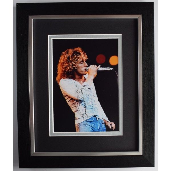 Roger Daltrey Signed 10x8 Framed Autograph Photo Display The Who Music AFTAL COA Perfect Gift Memorabilia	