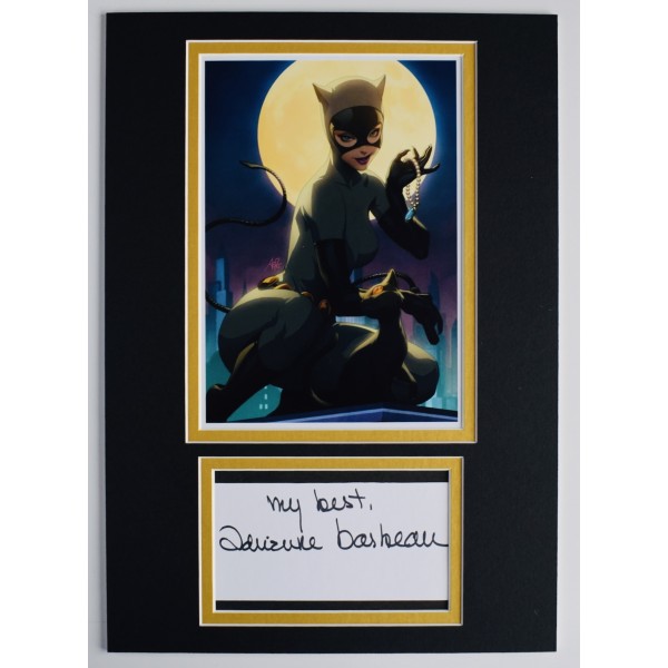 Adrienne Barbeau Signed Autograph A4 photo display Film Batman Catwoman AFTAL Perfect Gift Memorabilia		