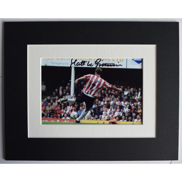 Matt le Tissier Signed Autograph 10x8 photo display Southampton Football AFTAL Perfect Gift Memorabilia	