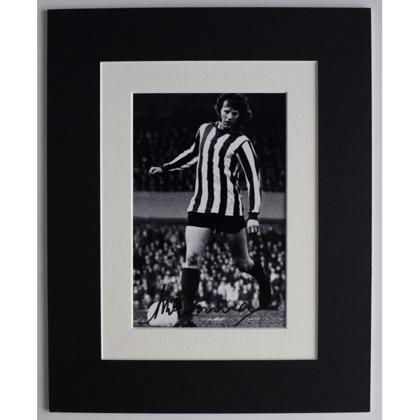 Mick Channon Signed Autograph 10x8 photo display Southampton Football COA AFTAL Perfect Gift Memorabilia		