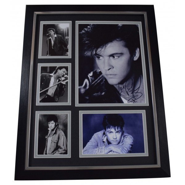Paul Young Signed Autograph framed 16x12 photo display Music Singer COA AFTAL Perfect Gift Memorabilia		