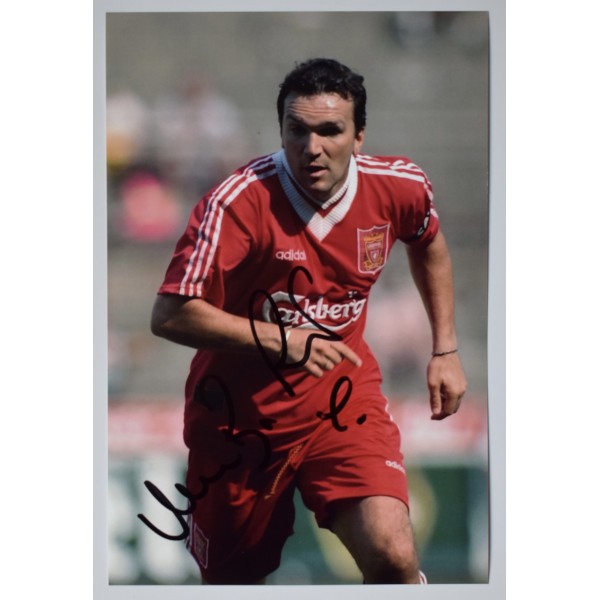 Neil Ruddock Signed Autograph Signature 12x8 Photo Liverpool Football COA AFTAL Perfect Gift Memorabilia	