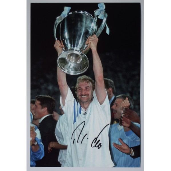 Rudi Voller Signed Autograph Signature 12x8 Photo Germany Football COA AFTAL Perfect Gift Memorabilia	 Rudi Voller Signed Autograph Signature 12x8 Photo Germany Football COA AFTAL Perfect Gift Memorabilia