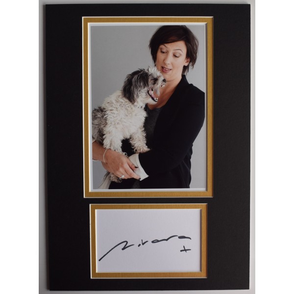 Miranda Hart Signed Autograph A4 photo display Peggy & Me Comedy TV AFTAL COA Perfect Gift Memorabilia	
