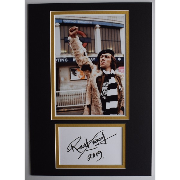 Robert Lindsay Signed Autograph A4 photo display Citizen Smith TV AFTAL COA Perfect Gift Memorabilia	