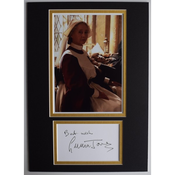 Gemma Jones Signed Autograph A4 photo display Harry Potter Film Madam Pomfrey AFTAL Perfect Gift Memorabilia