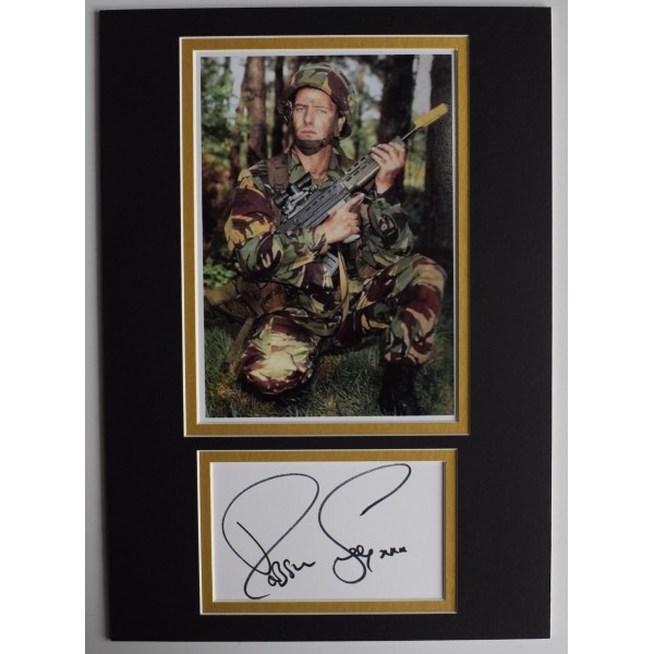 Robson Green Signed Autograph A4 photo display Soldier Soldier TV AFTAL COA Perfect Gift Memorabilia	