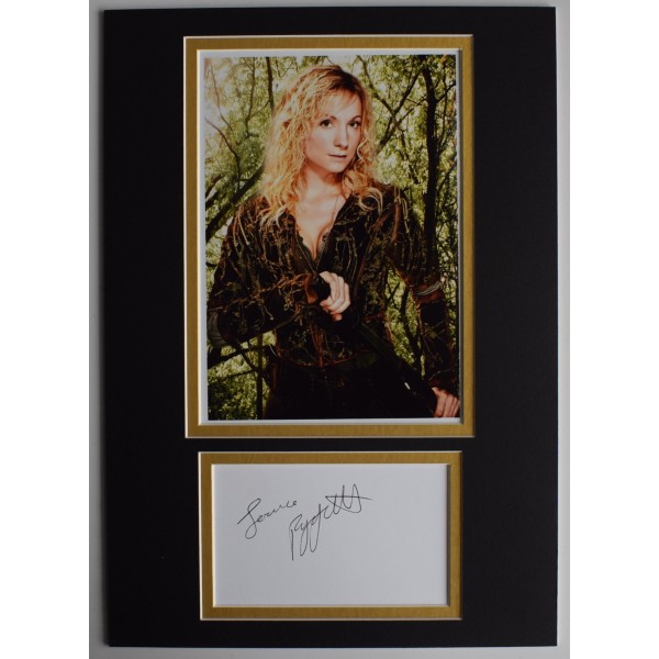 Joanne Froggatt Signed Autograph A4 photo display Merlin TV Actress AFTAL COA Perfect Gift Memorabilia	