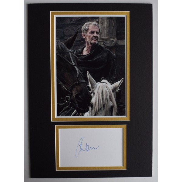 Anton Lesser Signed Autograph A4 photo display TV Game of Thrones GOT AFTAL COA Perfect Gift Memorabilia	