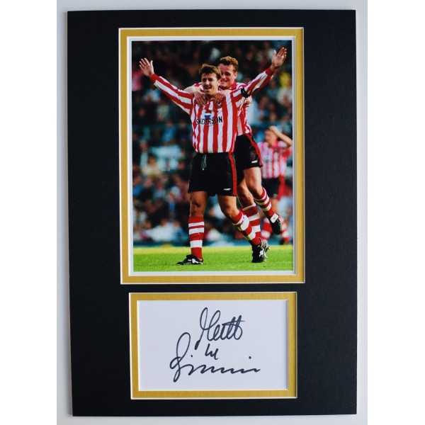 Matt le Tissier Signed Autograph A4 photo display Southampton Football COA AFTAL Perfect Gift Memorabilia	