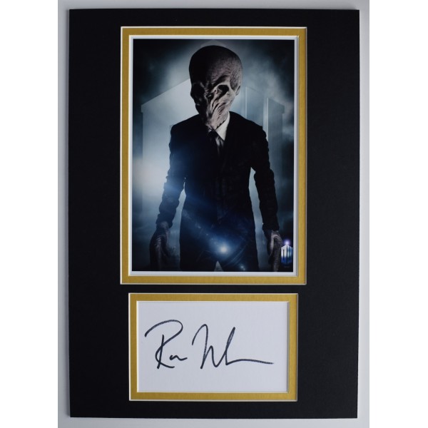 Ross Mullan Signed Autograph A4 photo display Doctor Dr Who Actor TV COA AFTAL Perfect Gift Memorabilia Ross Mullan Signed Autograph A4 photo display Doctor Dr Who Actor TV COA AFTAL Perfect Gift Memorabilia