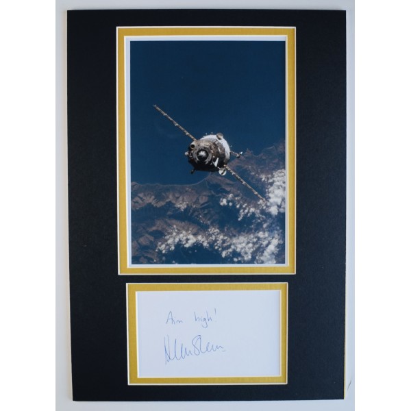 Helen Sharman Signed Autograph A4 photo display MIR Space Shuttle Astronaut COA AFTAL Perfect Gift Memorabilia	