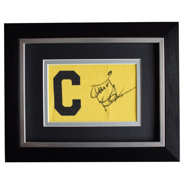 Paul Walsh Signed Framed Captains Armband Autograph Display Liverpool Football AFTAL Perfect Gift Memorabilia	