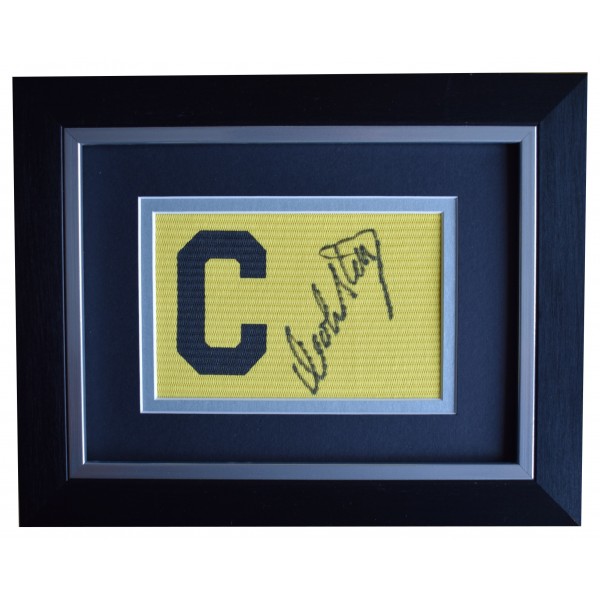 Colin Stein Signed Framed Captains Armband Autograph Display Rangers Football AFTAL Perfect Gift Memorabilia	