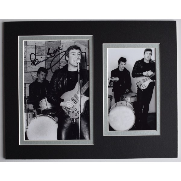 Pete Best Signed Autograph 10x8 photo display Beatles Music Drums AFTAL COA Perfect Gift Memorabilia	
