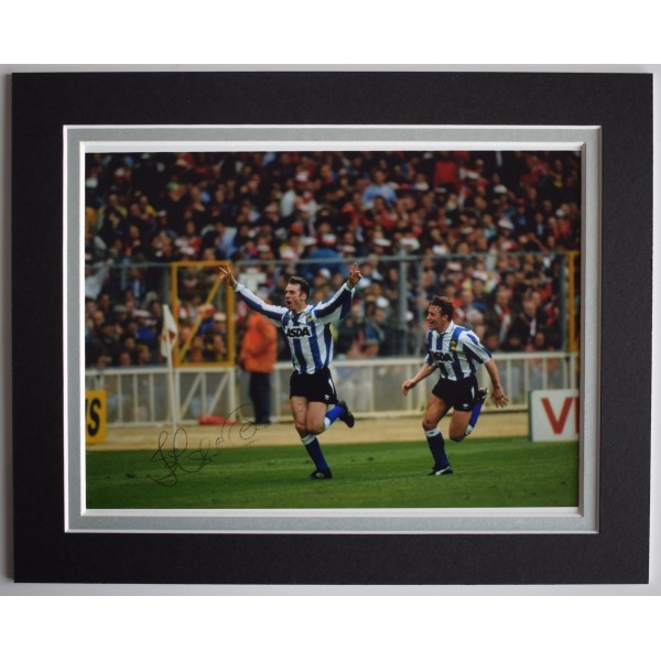 John Sheridan Signed Autograph 10x8 photo display Sheffield Wednesday Football AFTAL Perfect Gift Memorabilia		