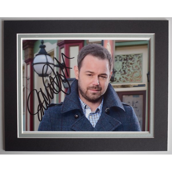 Danny Dyer Signed Autograph 10x8 photo display TV Eastenders Actor AFTAL COA Perfect Gift Memorabilia		