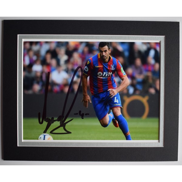 Luka Milivojevic Signed Autograph 10x8 photo display Crystal Palace Football COA AFTAL Perfect Gift Memorabilia	