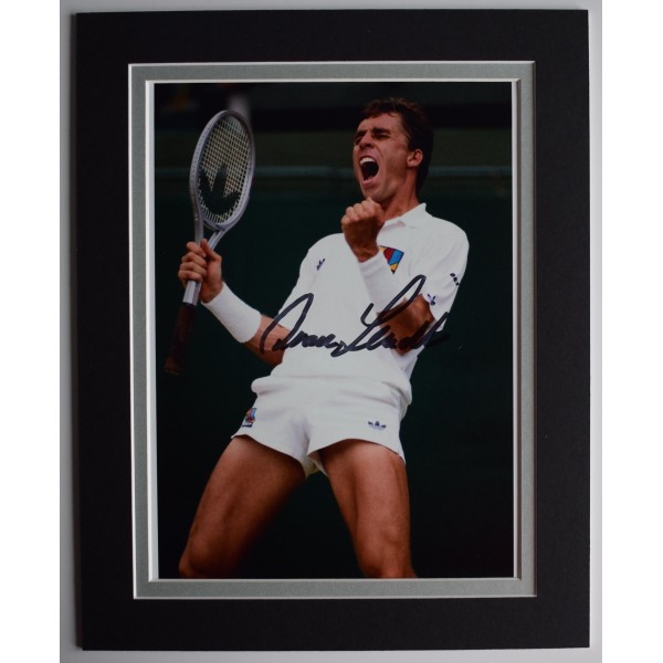 Ivan Lendl Signed Autograph 10x8 photo display Tennis Wimbledon Sport AFTAL COA Perfect Gift Memorabilia	
