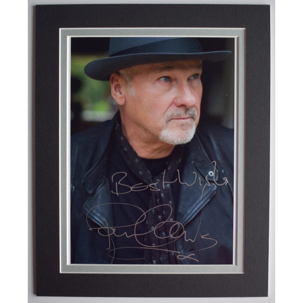 Paul Carrack Signed Autograph 10x8 photo display Music Mike Mechanics AFTAL COA Perfect Gift Memorabilia