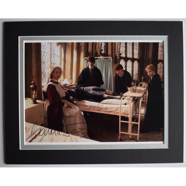 Gemma Jones Signed Autograph 10x8 photo display Harry Potter Film COA AFTAL Perfect Gift Memorabilia