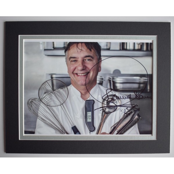 Raymond Blanc Signed Autograph 10x8 photo display Chef TV Michelin Star COA AFTAL Perfect Gift Memorabilia	
