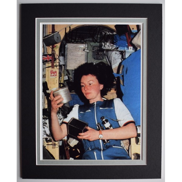 Helen Sharman Signed Autograph 10x8 photo display MIR Space Station AFTAL COA Perfect Gift Memorabilia	