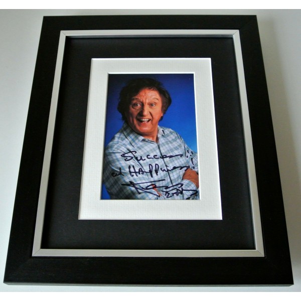 Ken Dodd SIGNED 10X8 FRAMED Photo Autograph Display TV Liverpool Comedy & COA AFTAL Perfect Gift Memorabilia		