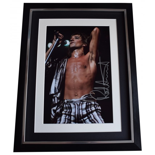 Rod Stewart Signed Autograph framed 16x12 photo display Music Faces AFTAL COA Perfect Gift Memorabilia	