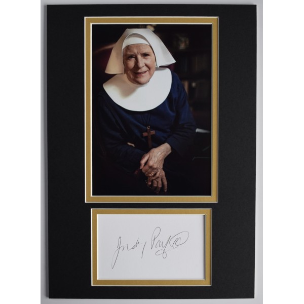 Judy Parfitt Signed Autograph A4 photo display Call The Midwife TV COA AFTAL Perfect Gift Memorabilia Judy Parfitt Signed Autograph A4 photo display Call The Midwife TV COA AFTAL Perfect Gift Memorabilia