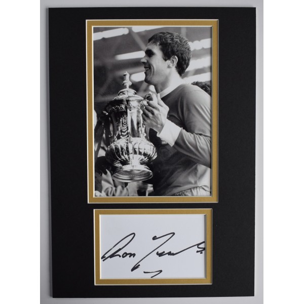 Ron Yeats Signed Autograph A4 photo display Liverpool Football COA AFTAL Perfect Gift Memorabilia Ron Yeats Signed Autograph A4 photo display Liverpool Football COA AFTAL Perfect Gift Memorabilia