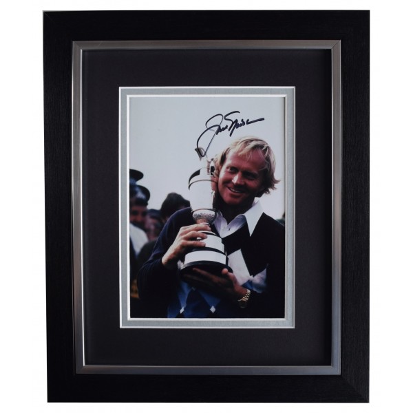 Jack Nicklaus Signed 10x8 Framed Autograph Photo Display Golf Open COA AFTAL Perfect Gift Memorabilia		
