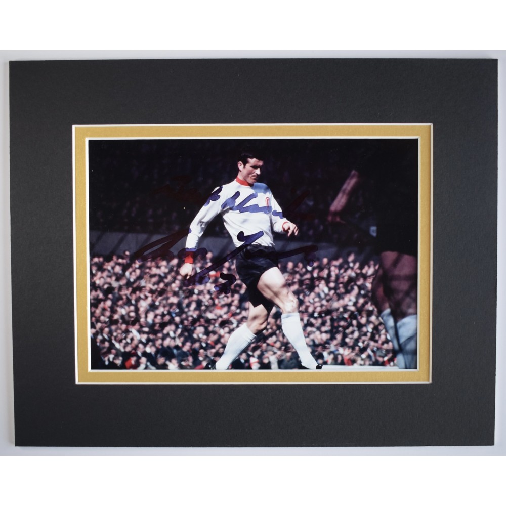 Ron Yeats Signed Autograph 10x8 photo display Liverpool Football LFC ...