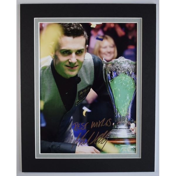 Mark Selby Signed Autograph 10x8 photo display Snooker Champion Sport COA AFTAL Perfect Gift Memorabilia		
