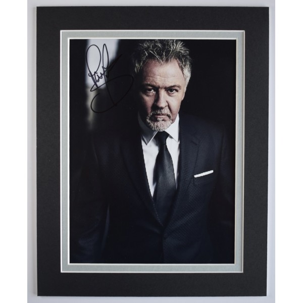 Paul Young Signed Autograph 10x8 photo display Music Singer AFTAL COA Perfect Gift Memorabilia		