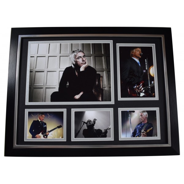 Paul Weller Signed Autograph framed 16x12 photo display Music The Jam COA AFTAL Perfect Gift Memorabilia	
