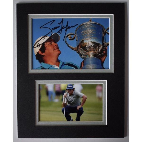 Jason Dufner Signed Autograph 10x8 photo display Golf Open Ryder Cup Masters COA AFTAL Perfect Gift Memorabilia		