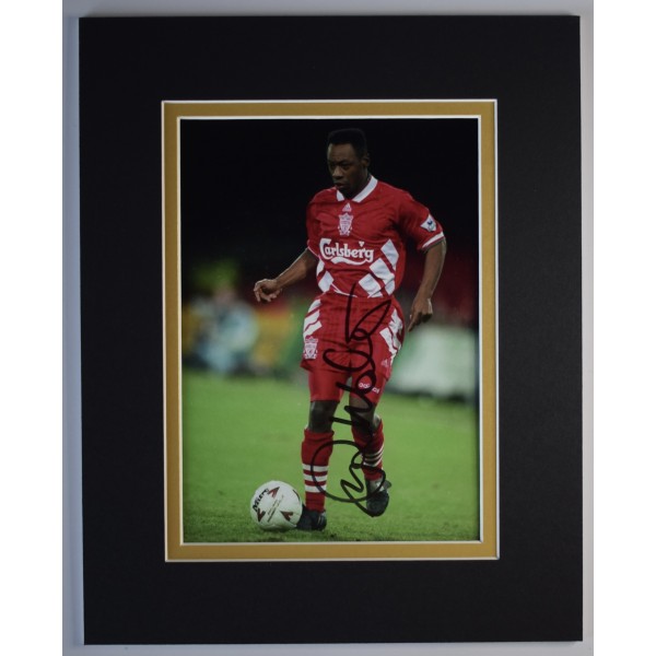 Mark Walters Signed Autograph 10x8 photo display Liverpool Football COA AFTAL Perfect Gift Memorabilia		