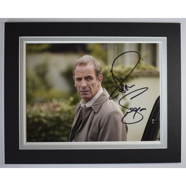 Robson Green Signed Autograph 10x8 photo display Grantchester Actor TV COA AFTAL Perfect Gift Memorabilia		