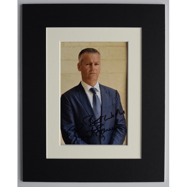 Rupert Graves Signed Autograph 10x8 photo display Sherlock TV COA AFTAL Perfect Gift Memorabilia		
