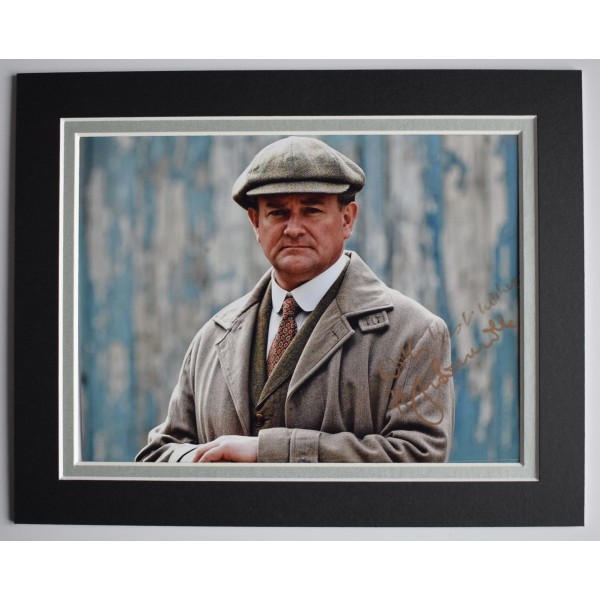 Hugh Bonneville Signed Autograph 10x8 photo display TV Downton Abbey COA AFTAL Perfect Gift Memorabilia	