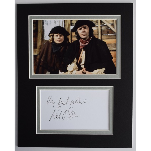 Richard O'Sullivan Signed Autograph 10x8 photo display TV Dick Turpin COA AFTAL Perfect Gift Memorabilia	
