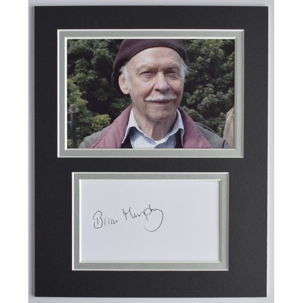 Brian Murphy Signed Autograph 10x8 photo display TV Last of the Summer Wine COA AFTAL Perfect Gift Memorabilia	
