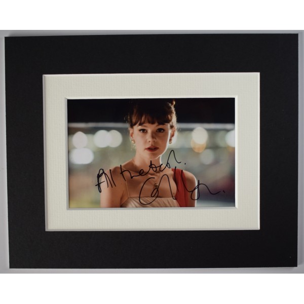 Carey Mulligan Signed Autograph 10x8 photo display An Education Film COA AFTAL Perfect Gift Memorabilia