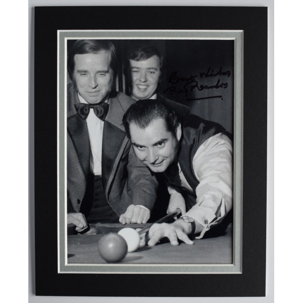 Ray Reardon Signed Autograph 10x8 photo display Snooker Sport Champion COA AFTAL Perfect Gift Memorabilia	
