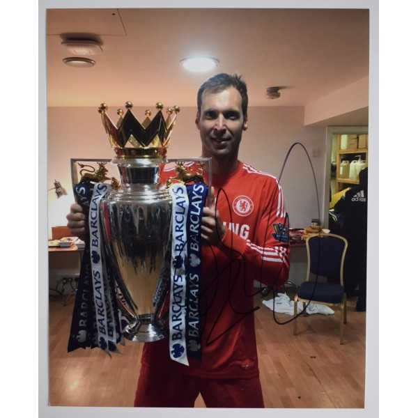 Petr Cech Signed Autograph 10x8 photo photograph Arsenal Chelsea Football AFTAL Perfect Gift Memorabilia