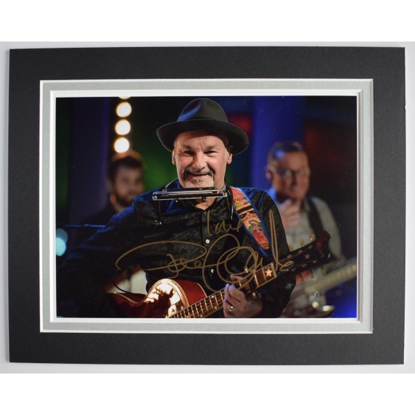 Paul Carrack Signed Autograph 10x8 photo display Music Mike Mechanics COA AFTAL Perfect Gift Memorabilia	