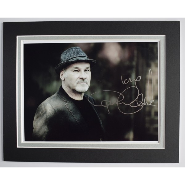 Paul Carrack Signed Autograph 10x8 photo display Music Mike Mechanics COA AFTAL Perfect Gift Memorabilia	
