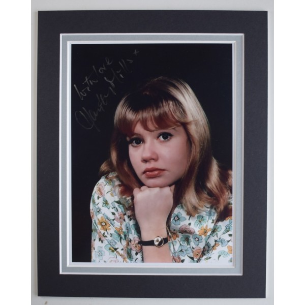 Hayley Mills Signed Autograph 10x8 photo display TV Film Pollyanna COA AFTAL Perfect Gift Memorabilia	